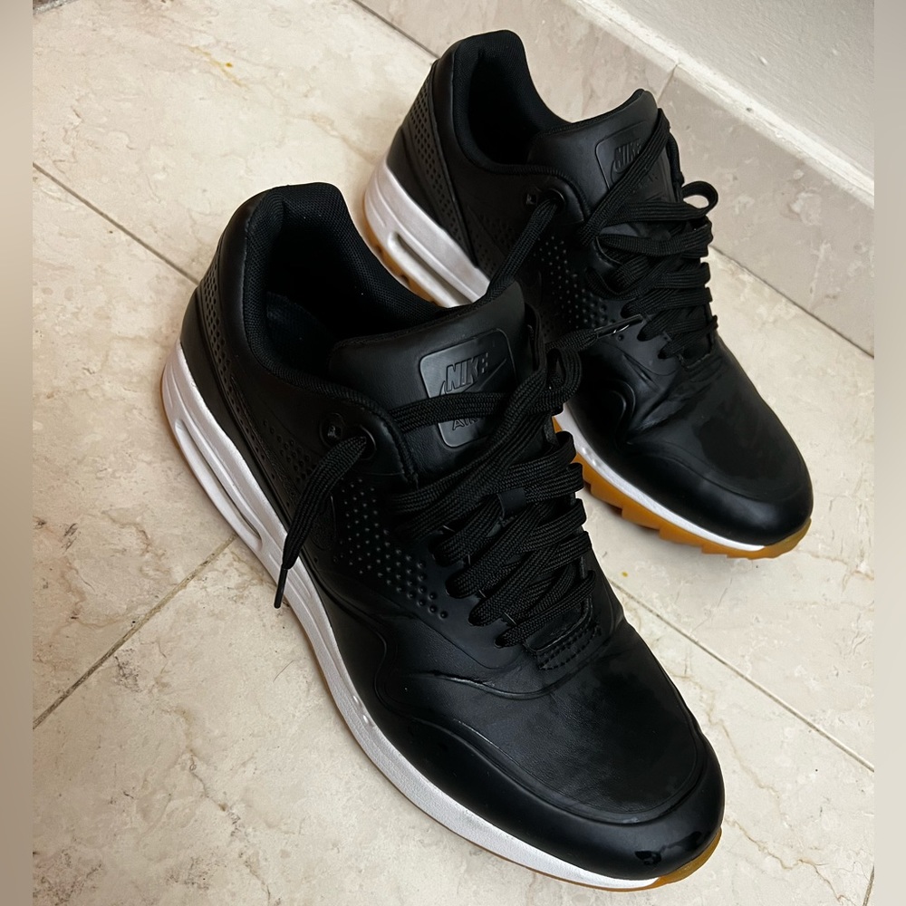 nike air max 1 golf black gum